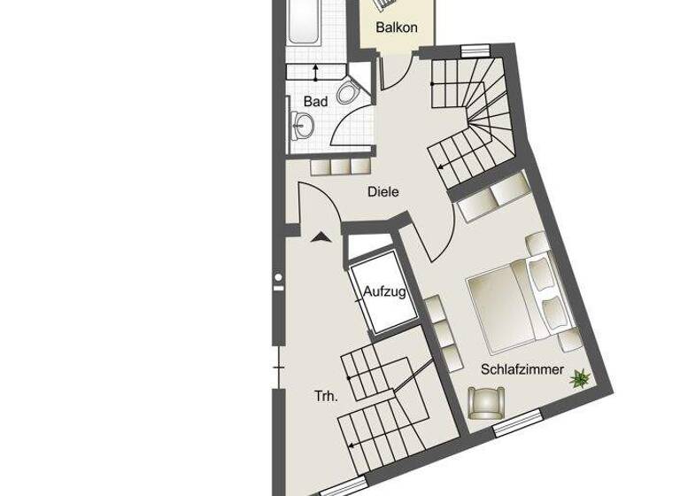 Maisonette zum Kauf 269.000 € 3 Zimmer 83 m² 3. Geschoss Stadtmitte Mönchengladbach 41061