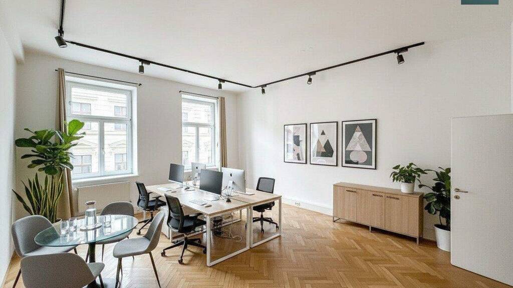 Büro zur Miete 15 € 6 Zimmer 217 m² Bürofläche Wien 1050