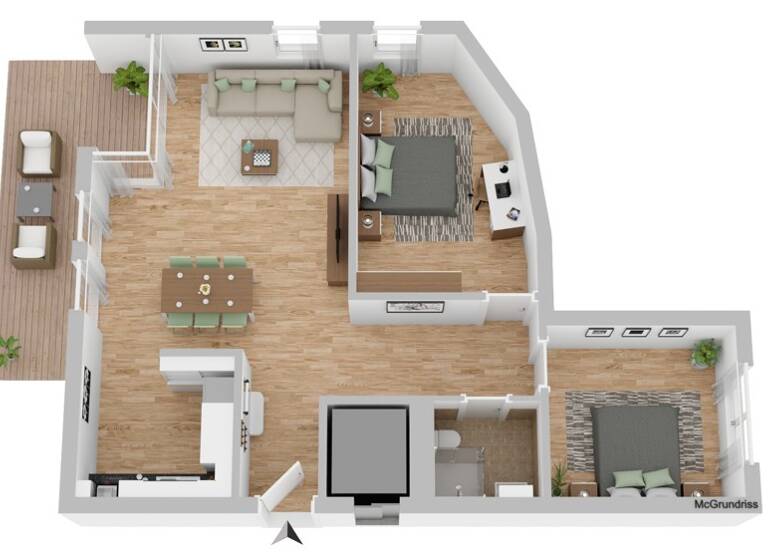 Wohnung zum Kauf 810.000 € 3,5 Zimmer 101 m²<br/>Wohnfläche Sonnenberg Stuttgart 70597