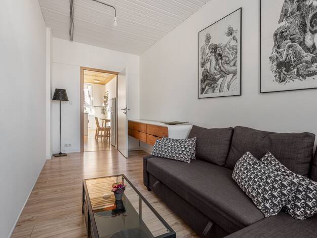 Wohnung zur Miete Wohnen auf Zeit 1.150 € 2 Zimmer 47 m² frei ab 01.08.2026 Gärten h d Veste Nürnberg 90408