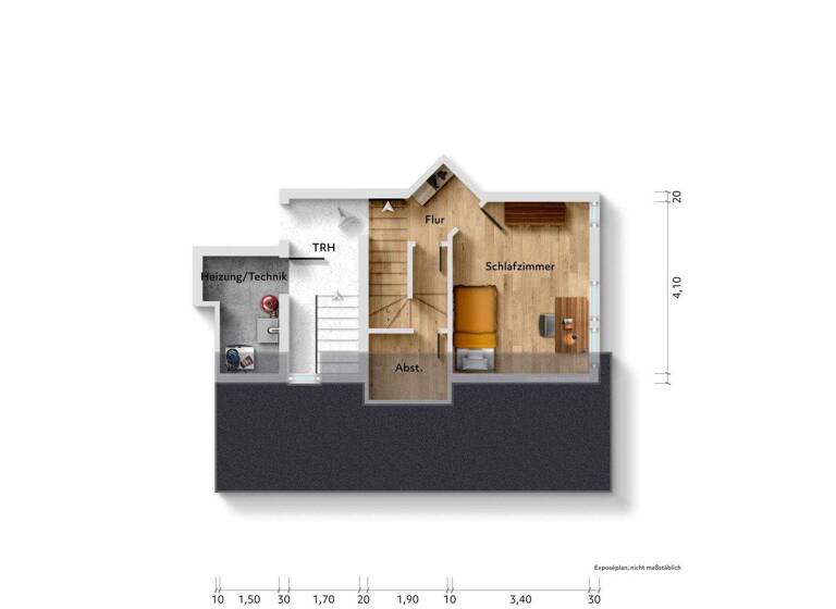 Maisonette zum Kauf 349.000 € 3,5 Zimmer 56,3 m² frei ab 01.06.2026 Wollmatingen Konstanz 78467