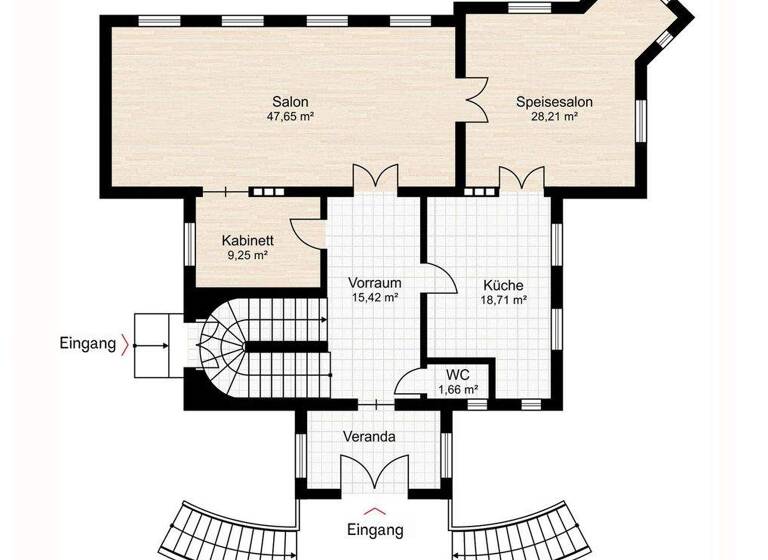 Villa zum Kauf 1.345.000 € 8 Zimmer 241 m² 1.545 m² Grundstück Bad Vöslau 2540