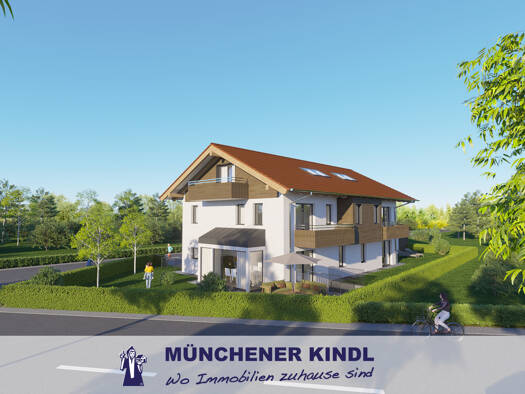 Wohnung zum Kauf - Erstbezug 945.000 € 3 Zimmer 101,5 m² Waldstr. 2 Deisenhofen Oberhaching 82041