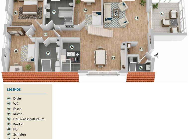 Wohnung zum Kauf 395.000 € 4 Zimmer 111,9 m² Gifhorn 38518