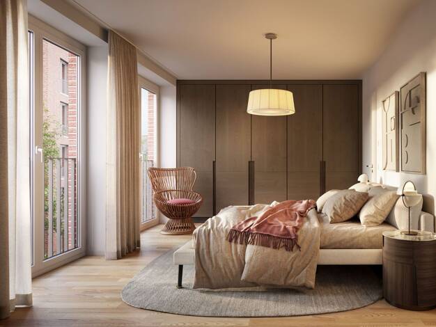 Wohnung zum Kauf - Neubau 979.000 € 3,5 Zimmer 95,3 m² 3. Geschoss Hohenzollernring 125 Ottensen Hamburg 22763