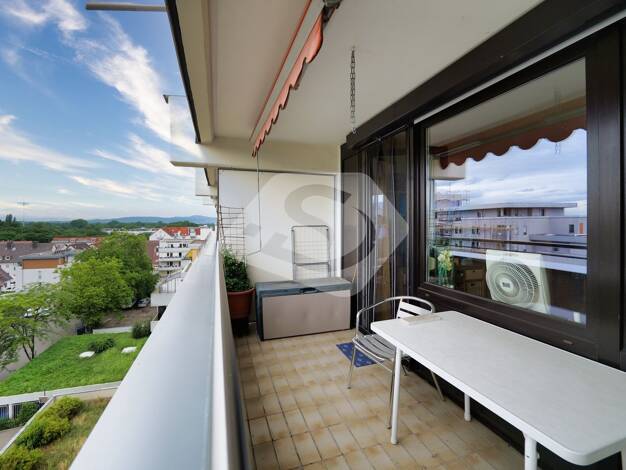 Wohnung zum Kauf 175.000 € 1 Zimmer 40,6 m² 6. Geschoss Betzenhausen Freiburg im Breisgau 79114