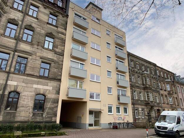 Wohnung zum Kauf 147.000 € 1,5 Zimmer 36 m² Südstadt Fürth 90763