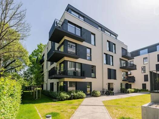 Terrassenwohnung zur Miete 1.340 € 2 Zimmer 69,9 m² Geschoss EG/5 frei ab sofort Am Generalshof 23 Köpenick Berlin 12555
