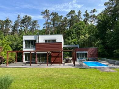 Haus zum Kauf provisionsfrei 2.240.000 € 6 Zimmer 241 m² 1.886 m² Grundstück Rudelsweiherstraße 14 b Bubenreuth 91054