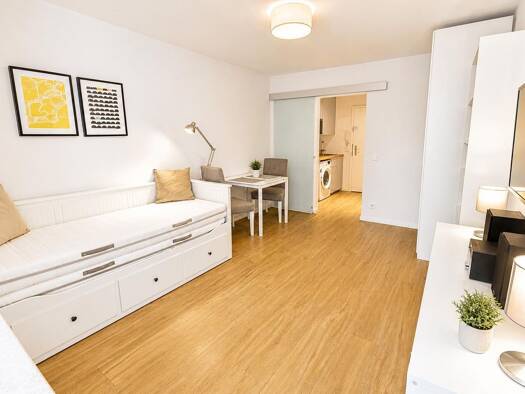 Wohnung zur Miete 1.170 € 1 Zimmer 24 m² EG Schwabing-West München 80804