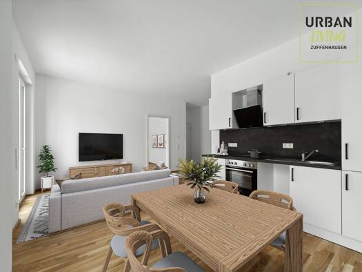 Wohnung zur Miete 915 € 2 Zimmer 48 m² 2. Geschoss Böhringerstr. 4 Zuffenhausen Stuttgart 70435