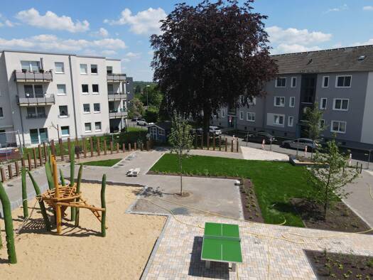 Wohnung zur Miete nur mit Wohnberechtigungsschein 504 € 4 Zimmer 82,8 m² 2. Geschoss frei ab 01.10.2025 Kantstr. 3 Süd Remscheid 42859