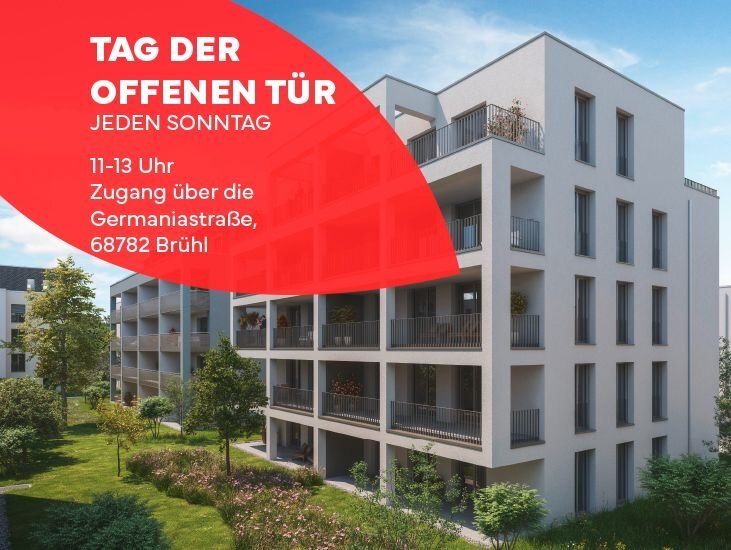 Terrassenwohnung zum Kauf provisionsfrei 575.500 € 4 Zimmer 108,7 m²<br/>Wohnfläche EG<br/>Geschoss Am Schrankenbuckel 16 Brühl 68782