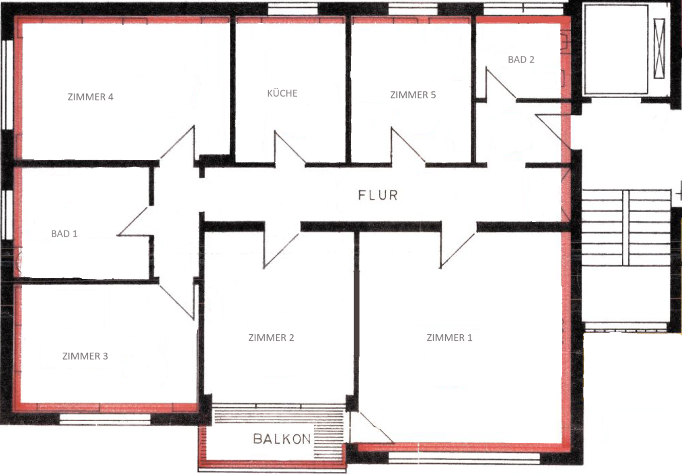 Büro-/Praxisfläche zur Miete provisionsfrei 1.350 € 6 Zimmer 133,6 m²<br/>Bürofläche Untergasse 19 Gudensberg Gudensberg 34281