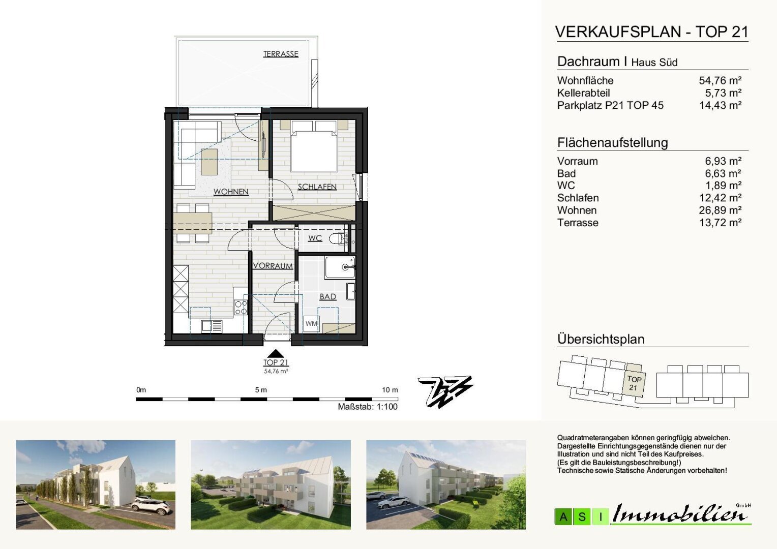 Wohnung zum Kauf 202.374 € 2 Zimmer 54,8 m²<br/>Wohnfläche 2.<br/>Geschoss 01.05.2026<br/>Verfügbarkeit Schaffelhoferweg 1, 3 Gallneukirchen 4210