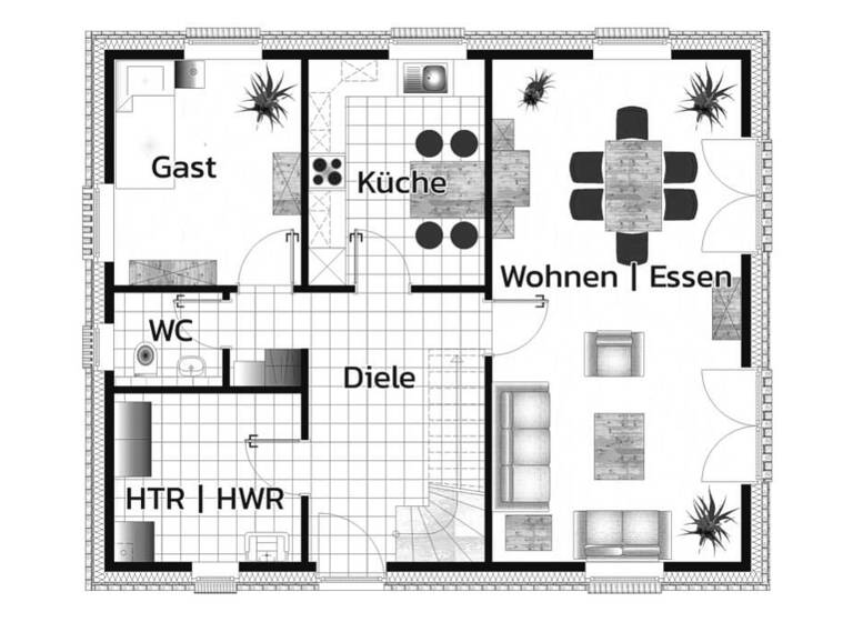 Einfamilienhaus zum Kauf provisionsfrei 739.890 € 5 Zimmer 130 m²<br/>Wohnfläche 700 m²<br/>Grundstück Wedel 22880