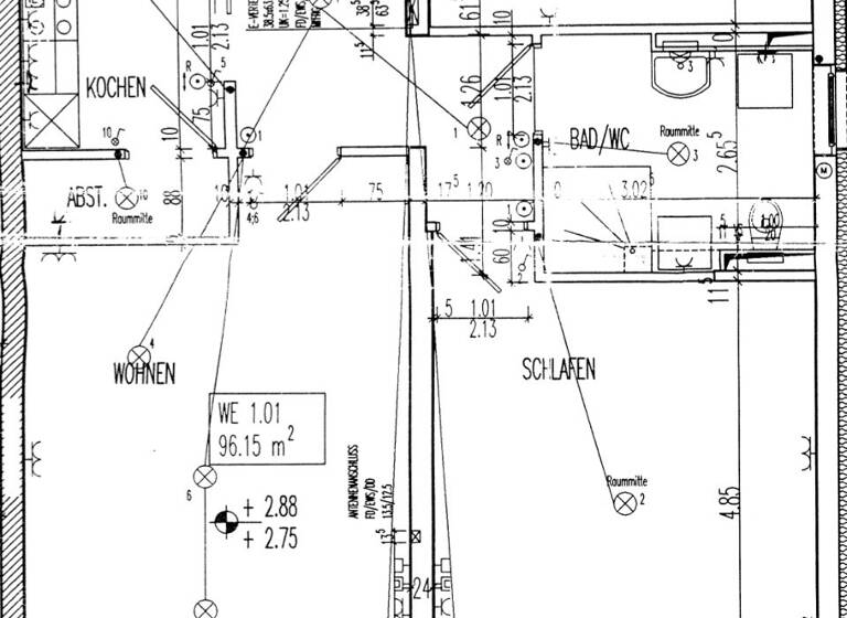 Terrassenwohnung zur Miete 950 € 2 Zimmer 86 m² 1. Geschoss frei ab sofort Wörthstraße 16 Kitzingen 97318