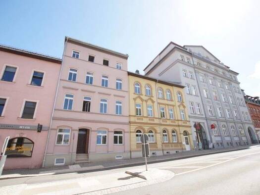 Wohnung zur Miete 570 € 3 Zimmer 71 m² 1. Geschoss Bahnhofstraße 3 Pößneck,Stadt Pößneck 07381