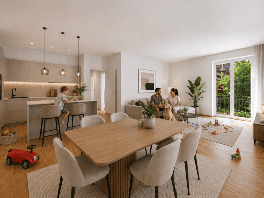 Wohnung zum Kauf - Neubau provisionsfrei 765.000 € 4 Zimmer 100,9 m² 1. Geschoss Hummelsbüttel Wandsbek 22339