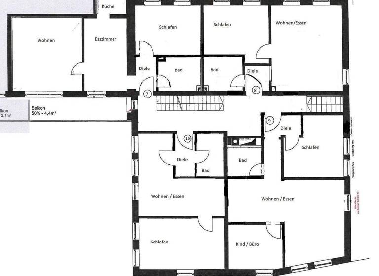 Wohnung zur Miete 790 € 2 Zimmer 45,5 m² frei ab sofort Bahnhofstr. Neufahrn Neufahrn bei Freising 85375