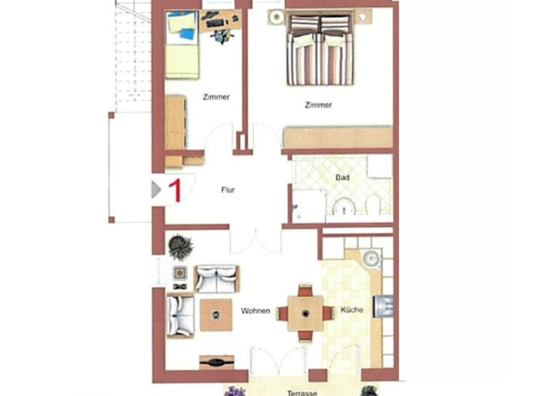 Wohnung zum Kauf 299.000 € 3 Zimmer 57 m² Parkstraße 19 Börgerende 18211
