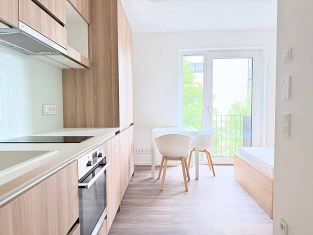 Studio zur Miete 669 € 1 Zimmer 22 m² 2. Geschoss frei ab sofort Rosensteinstraße 33 Nord Stuttgart 70191
