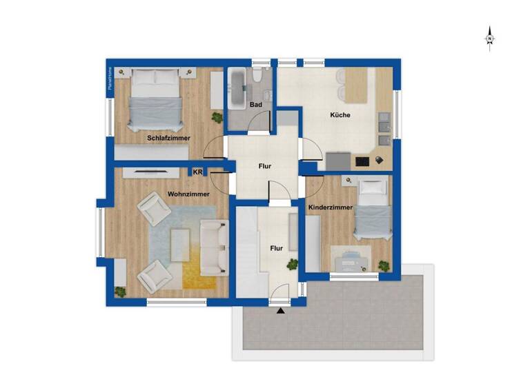 Einfamilienhaus zum Kauf 269.000 € 6 Zimmer 132,2 m² 531 m² Grundstück Twistringen 27239