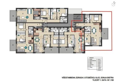 Wohnung zum Kauf 141.000 € 3 Zimmer 68 m² 1. Geschoss Donja Bistra