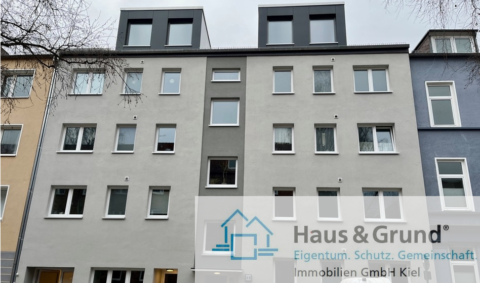 Wohnung zur Miete 960 € 2 Zimmer 60 m²<br/>Wohnfläche 01.01.2025<br/>Verfügbarkeit Wrangelstraße 49 Blücherplatz Kiel 24105