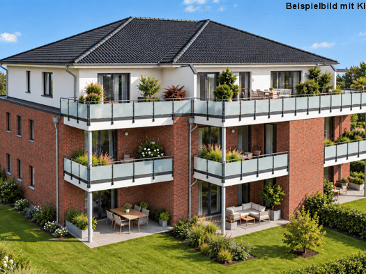 Wohnung zur Miete - Erstbezug 879 € 1,5 Zimmer 69 m² Geschoss 2/3 frei ab 01.11.2026 In den Dalmen 8 Brinkum Stuhr 28816