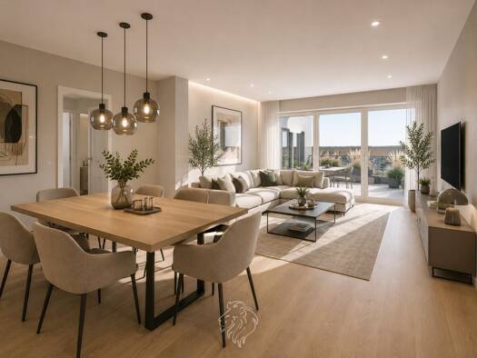 Wohnung zur Miete - Erstbezug 2.120 € 4 Zimmer 117,8 m² 4. Geschoss Sanderau Würzburg 97072