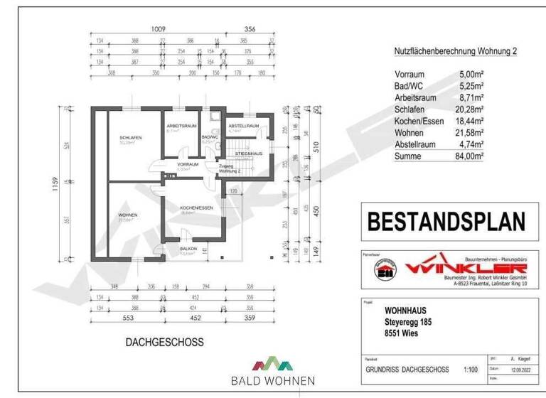 Haus zur Miete 576 € 4,5 Zimmer 85 m² 1.001 m² Grundstück Wies 8551