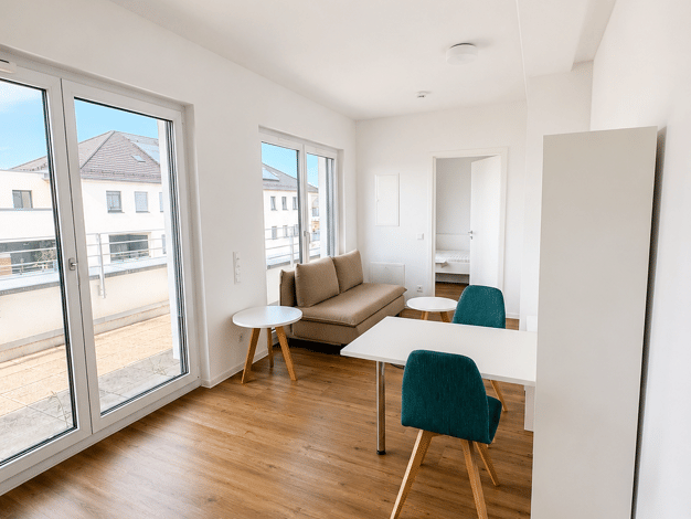 Wohnung zur Miete 841 € 2 Zimmer 40 m² 4. Geschoss frei ab sofort Johann-Geismann-Straße 1 Südstadt Fürth 90763