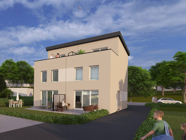 Doppelhaushälfte zum Kauf - Erstbezug provisionsfrei 349.900 € 4,5 Zimmer 117 m² 230 m² Grundstück Meißner Straße 169 Radebeul 01445