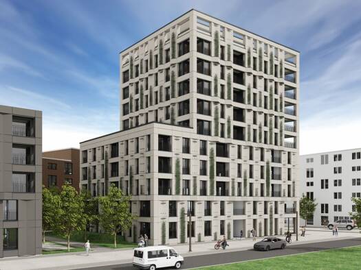 Wohnung zur Miete 1.089 € 3 Zimmer 85,2 m² 4. Geschoss Leonie-Ossowski-Promenade 11 Käfertal Mannheim 68309