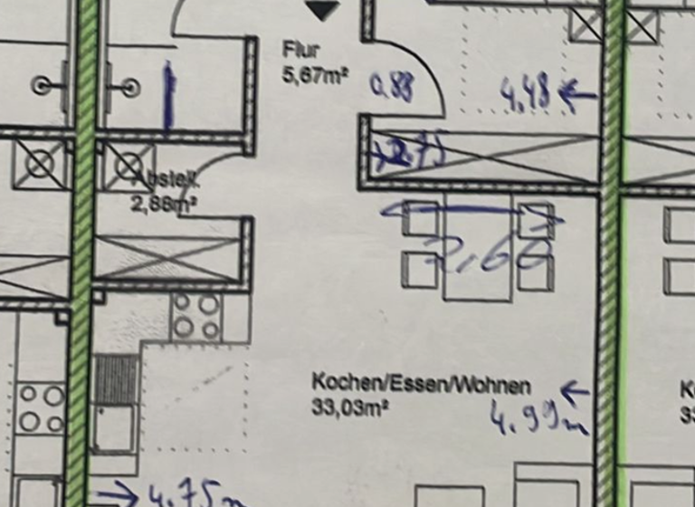 Wohnung zur Miete 655 € 2 Zimmer 59 m² frei ab 01.05.2026 Pfarrer-Huber-Straße Landau Landau an der Isar 94405