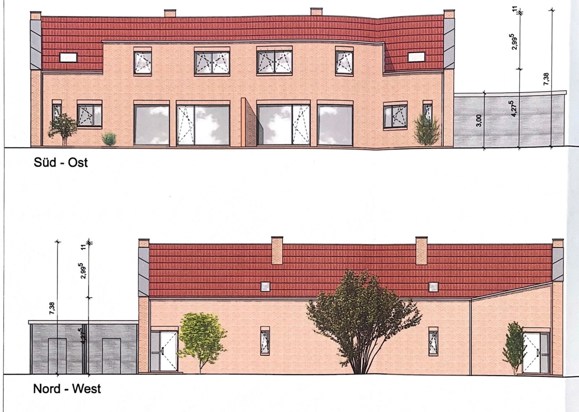 Doppelhaushälfte zum Kauf 269.000 € 3 Zimmer 93,4 m²<br/>Wohnfläche 1 m²<br/>Grundstück Ihrenerfeld Westoverledingen / Ihrhove 26810