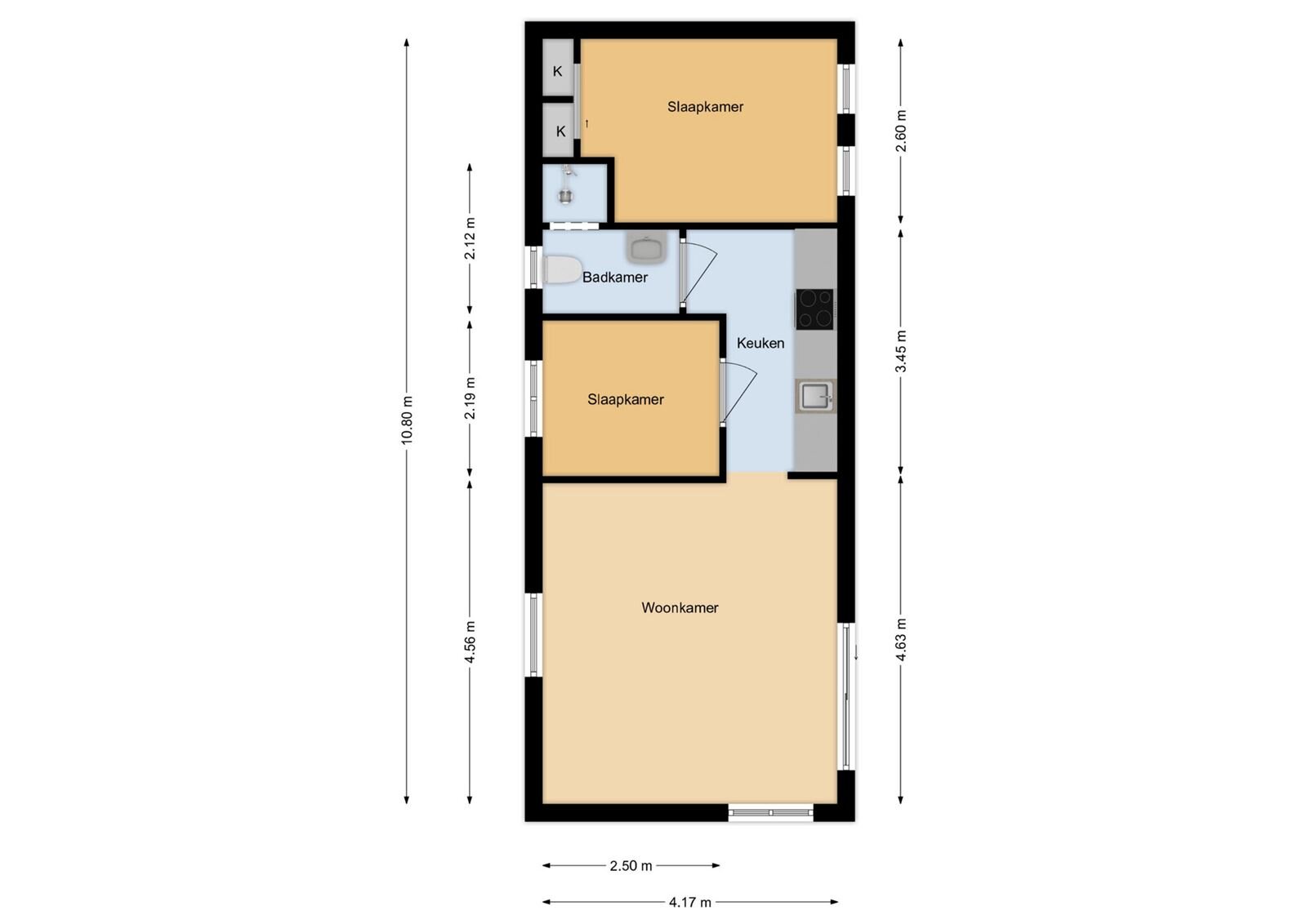 Einfamilienhaus zum Kauf 182.500 € 3 Zimmer 45 m²<br/>Wohnfläche 227 m²<br/>Grundstück Haestrechtstraat 24 Kaatsheuvel 5171RC