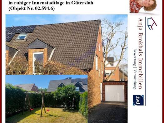Doppelhaushälfte zum Kauf provisionsfrei 446.000 € 5 Zimmer 130 m² 274 m² Grundstück Innenstadt Gütersloh 33330