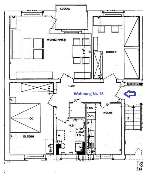 Wohnung zum Kauf 195.000 € 3 Zimmer 75,2 m²<br/>Wohnfläche Lilienthalstr. 5 Bloherfelde Oldenburg 26129