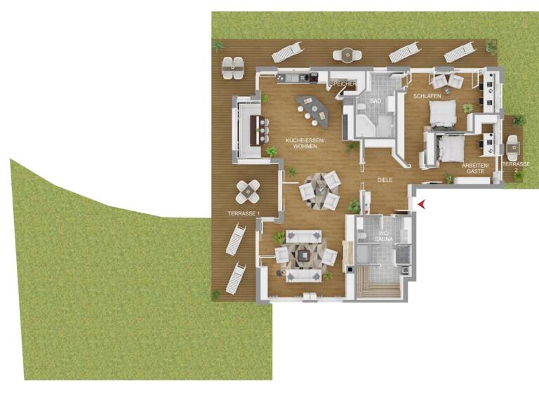 Wohnung zum Kauf provisionsfrei 2.990.000 € 3 Zimmer 211 m²<br/>Wohnfläche Gmund 83703