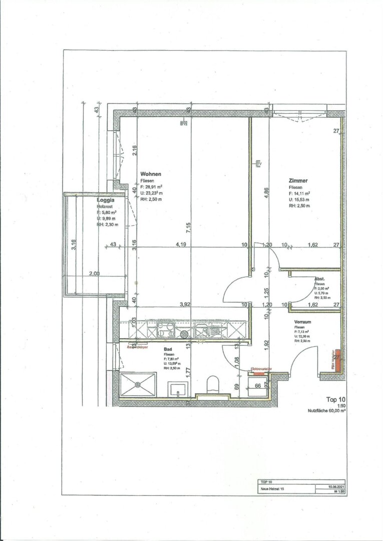 Studio zur Miete 1.126 € 2,5 Zimmer 60 m²<br/>Wohnfläche 1.<br/>Geschoss Grödig 5082