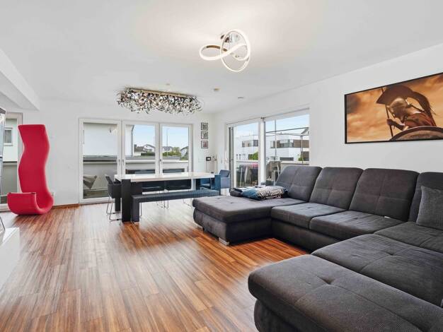Wohnung zum Kauf 449.900 € 4,5 Zimmer 122,7 m² 1. Geschoss Laupheim Laupheim 88471