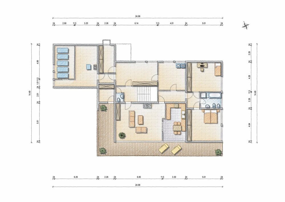 Haus zum Kauf 580.000 € 15 Zimmer 455 m²<br/>Wohnfläche 1.523 m²<br/>Grundstück Fürnsal Dornhan / Fürnsal 72175