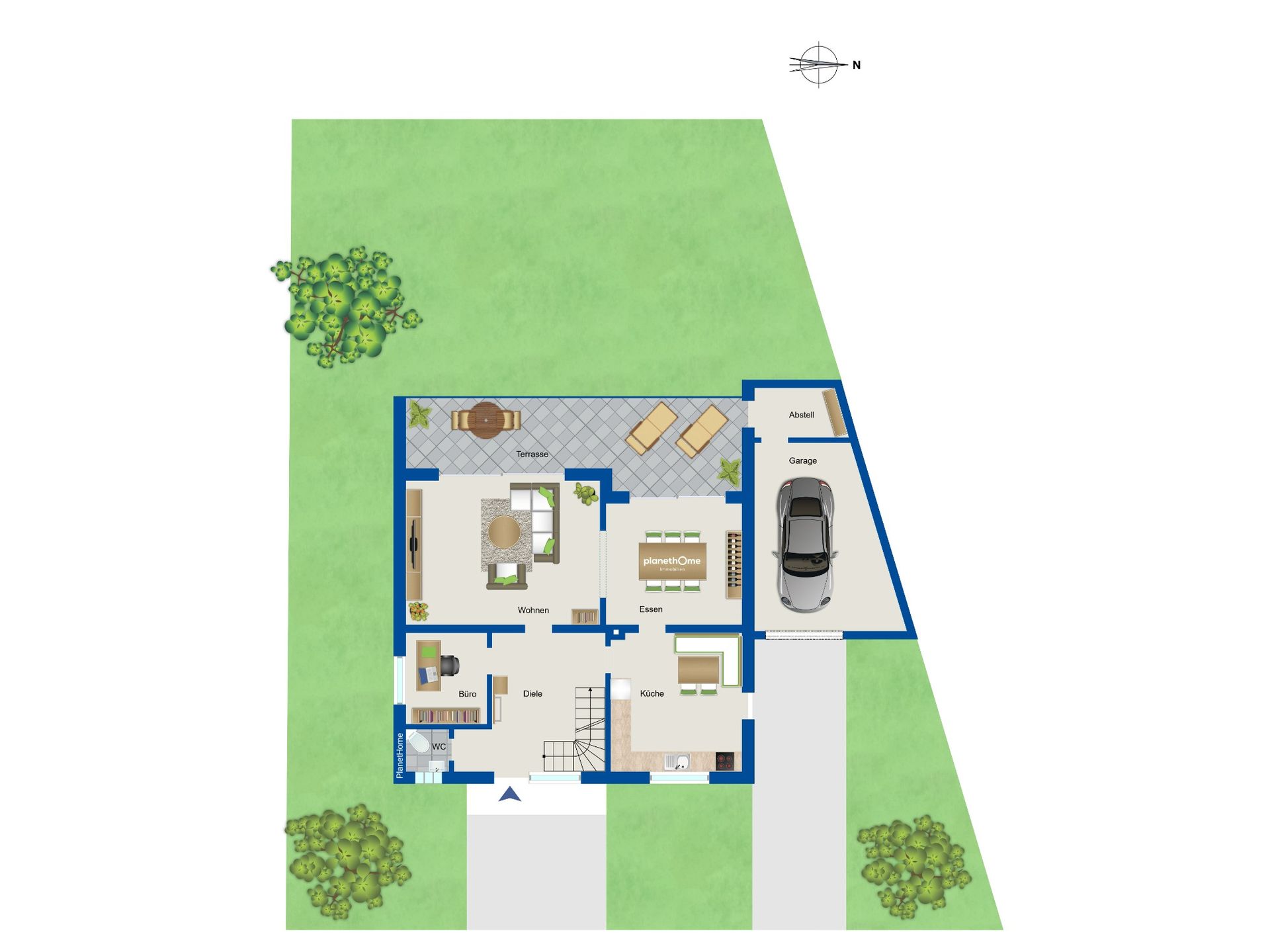 Einfamilienhaus zum Kauf 280.000 € 5 Zimmer 137 m²<br/>Wohnfläche 603 m²<br/>Grundstück Wahlbezirk 105 Nordhorn 48527