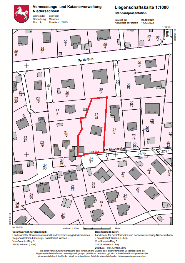 Mehrfamilienhaus zum Kauf 699.000 € 6 Zimmer 167 m²<br/>Wohnfläche 1.598 m²<br/>Grundstück Maschen Seevetal 21220