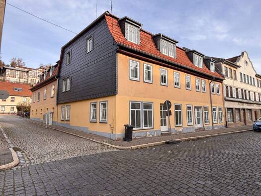 Wohnung zur Miete 280 € 2 Zimmer 40 m² 2 Geschosse frei ab sofort Obere Marktstraße 10 Bad Blankenburg 07422