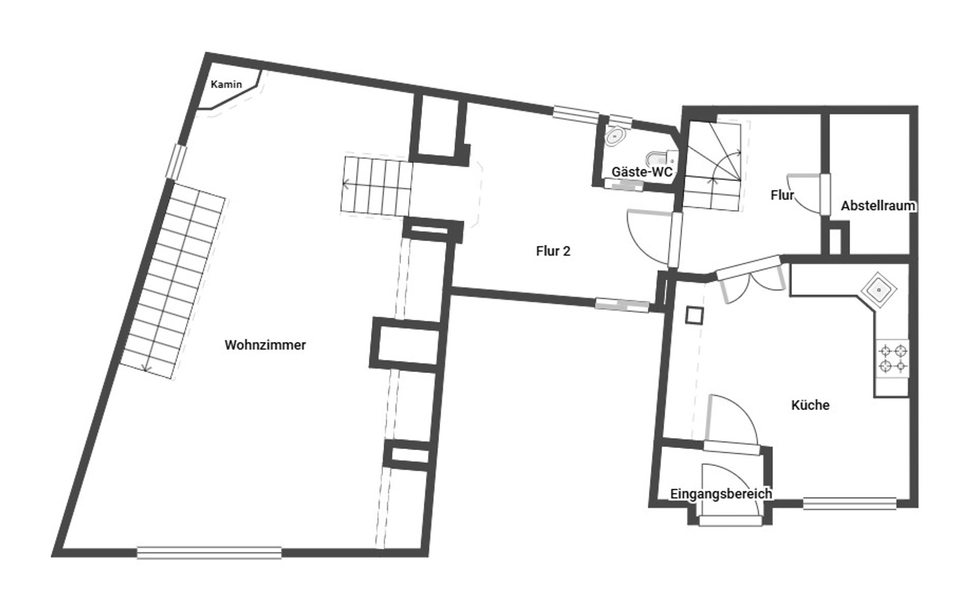 Immobilie zum Kauf als Kapitalanlage geeignet 259.000 € 7 Zimmer 161 m²<br/>Fläche 172,3 m²<br/>Grundstück Leun Leun 35638