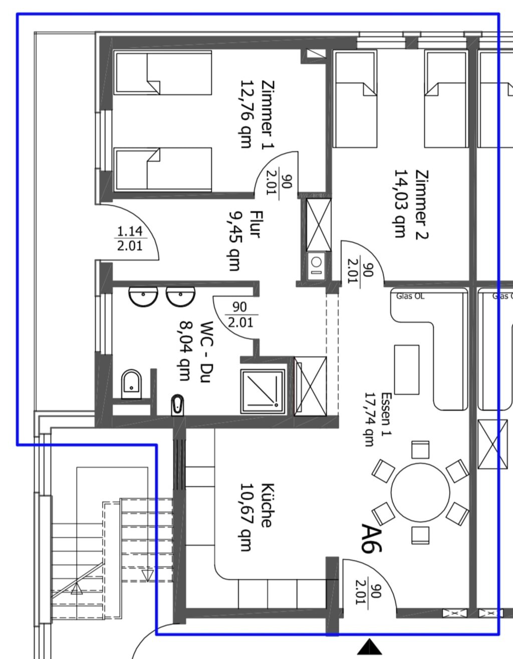 Wohnung zur Miete Wohnen auf Zeit 3.402 € 5 Zimmer 73 m²<br/>Wohnfläche 01.12.2024<br/>Verfügbarkeit Dorfaue Großbeeren Großbeeren 14979