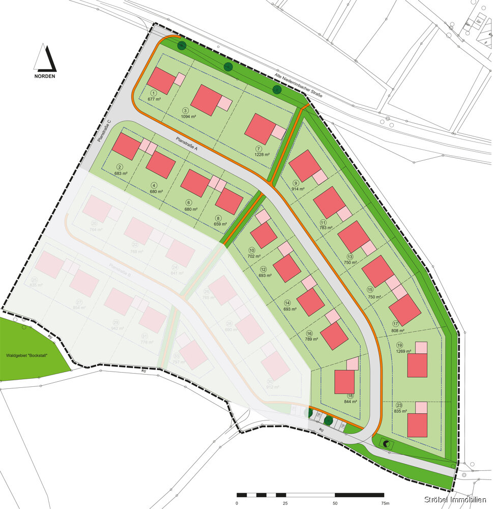 Grundstück zum Kauf 91.408 € 788 m²<br/>Grundstück Am Rosengarten 16 Creglingen Creglingen 97993